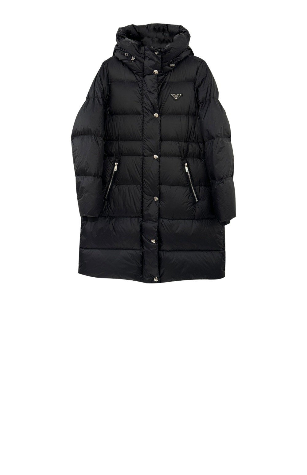 로고 코트 > 프라다