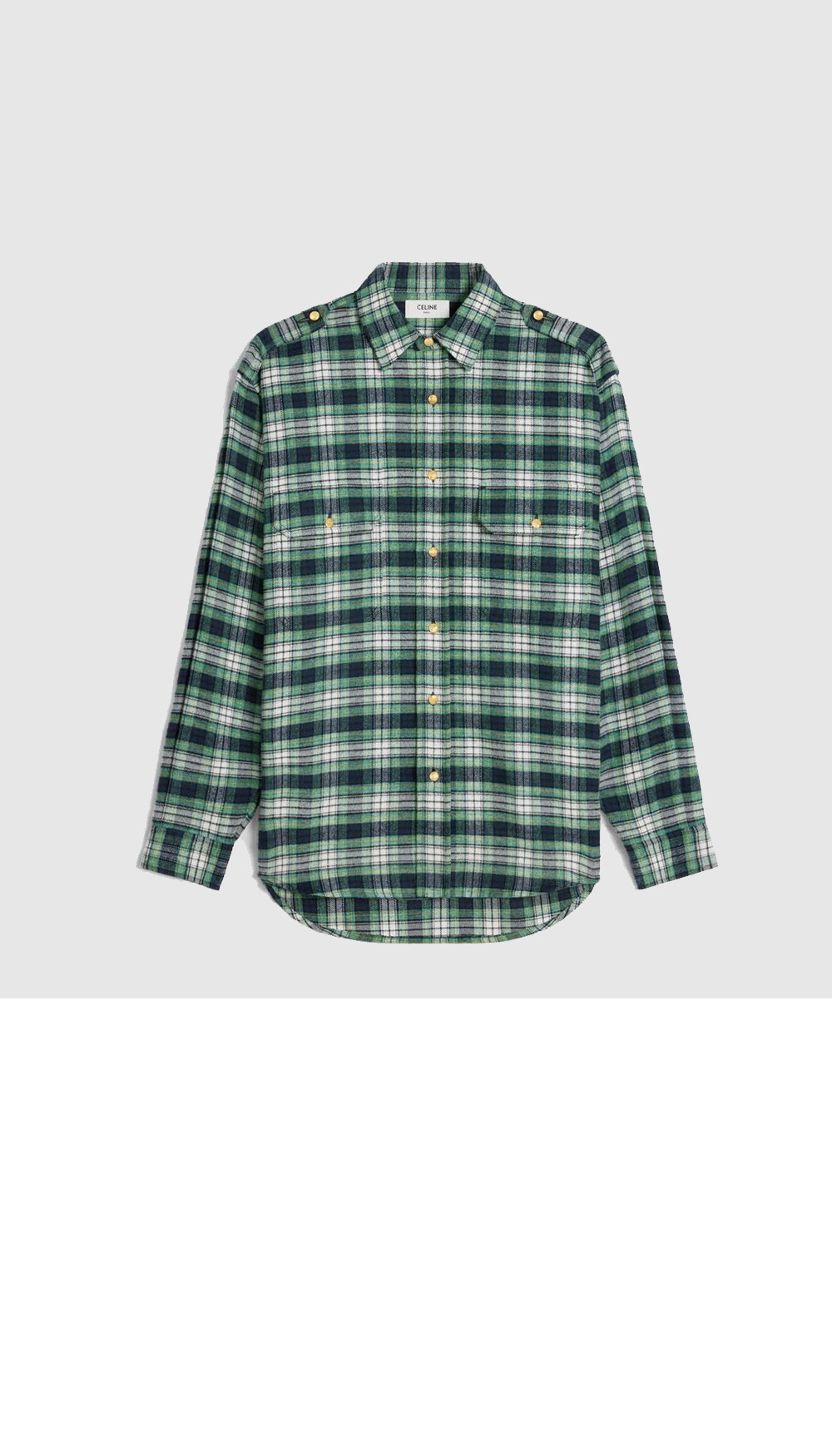 체크무늬 플란넬 오버셔츠 > Etc - 기타제품