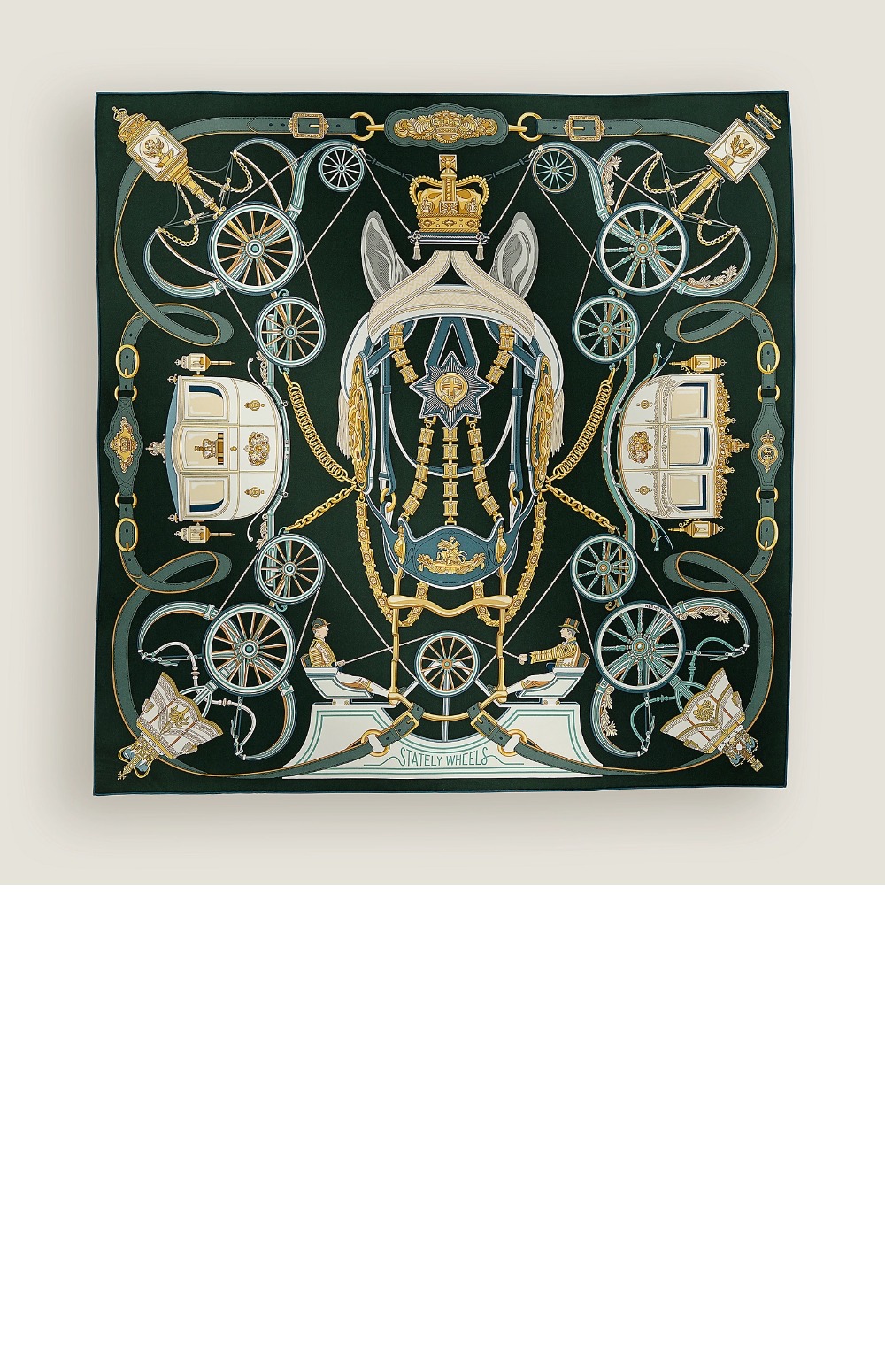 Stately Wheels 스카프 90 > 에르메스