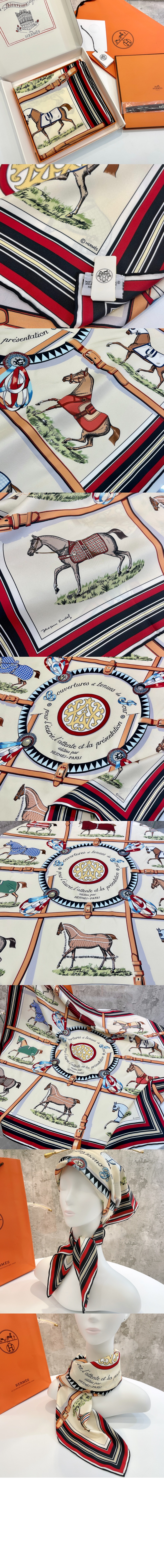 Couvertures et Tenues de Jour 포에버 스카프 90 > 에르메스