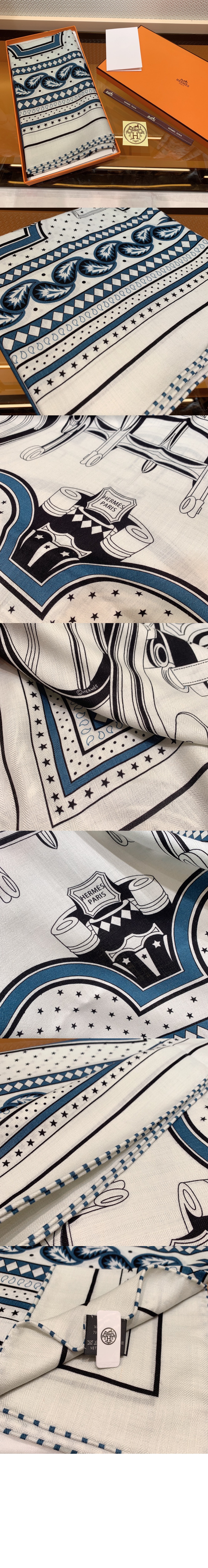 Les Roues de Phaeton Bandana 숄140 > 에르메스