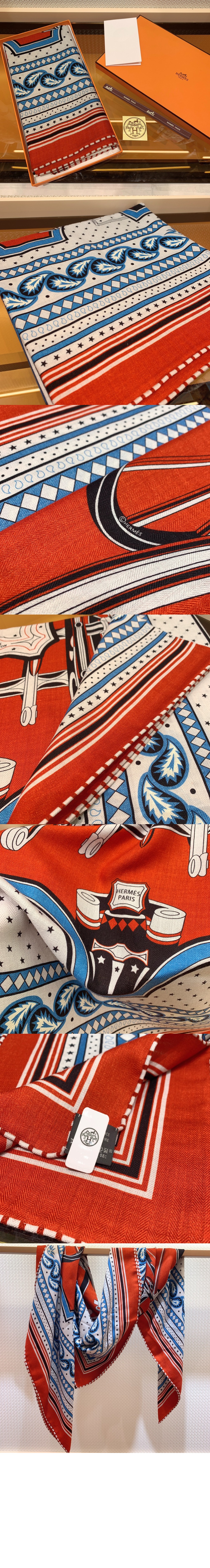 Les Roues de Phaeton Bandana 숄140 > 에르메스