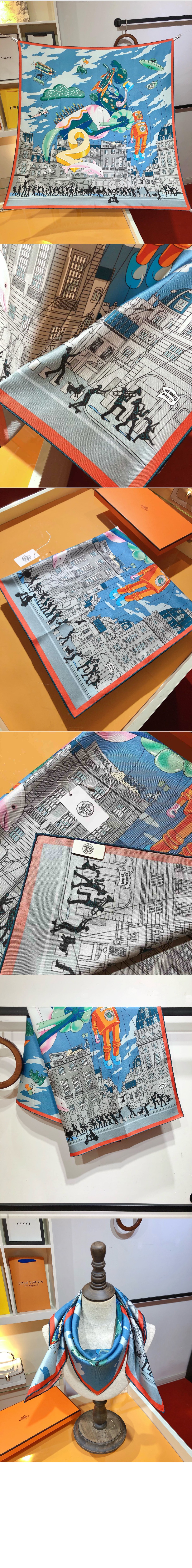 Hermès Parade 스카프 90 > 에르메스