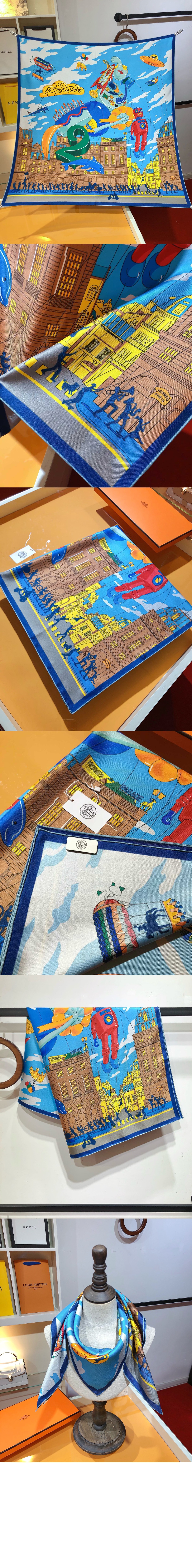 Hermès Parade 스카프 90 > 에르메스