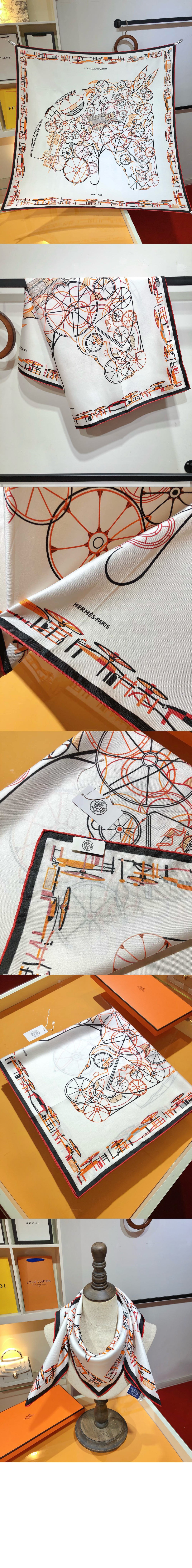 Complication Equestre 스카프 90 > 에르메스