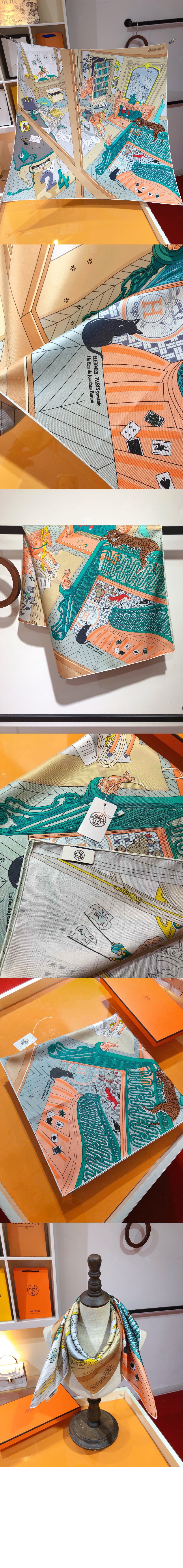 Mystere au 24 스카프 90 > 에르메스