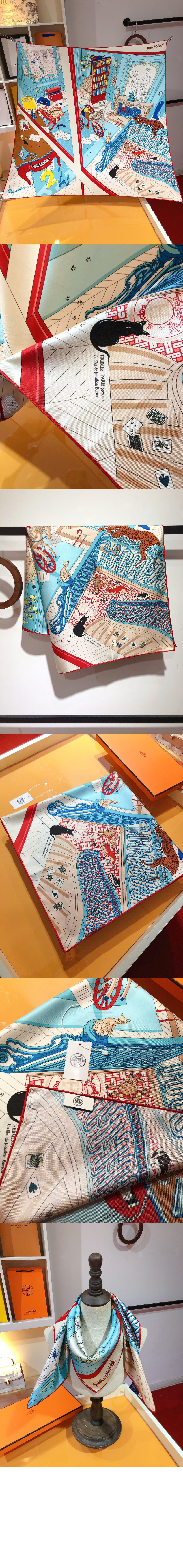 Mystere au 24 스카프 90 > 에르메스