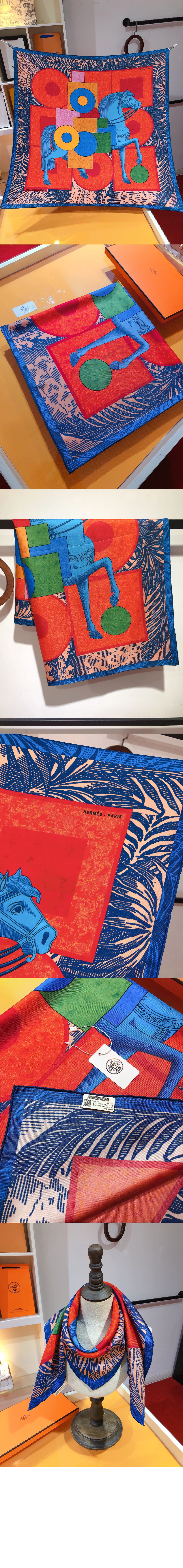 Cavalier en Formes 스카프 90 > 에르메스