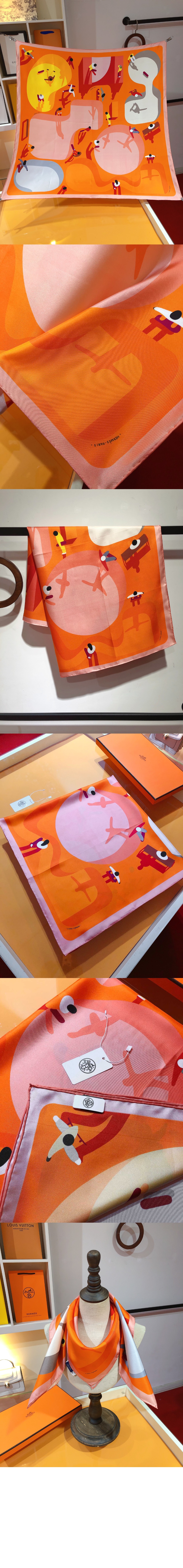 Figures Libres 스카프 90 > 에르메스