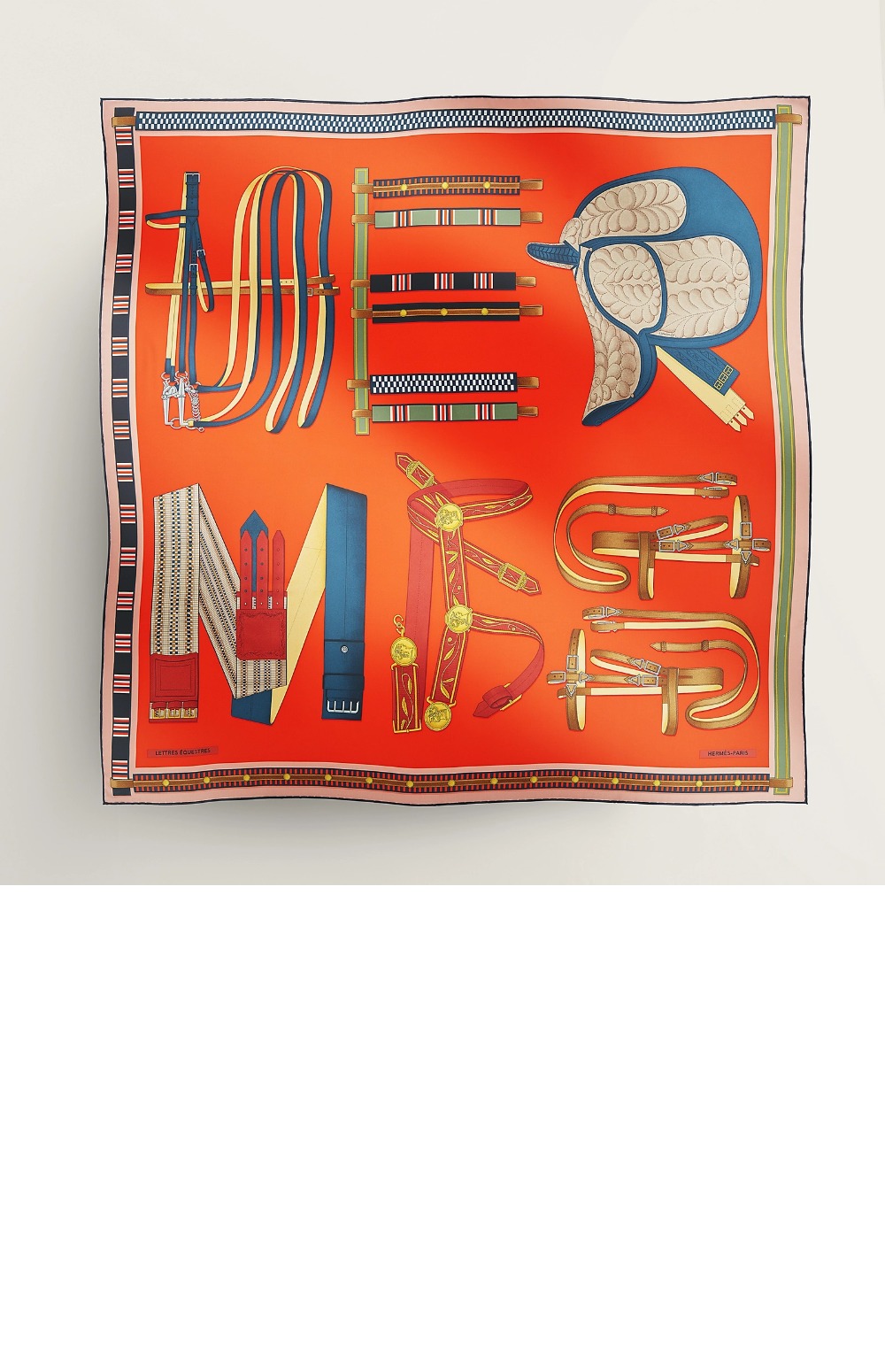 Planifleurs 스카프 90 > 에르메스