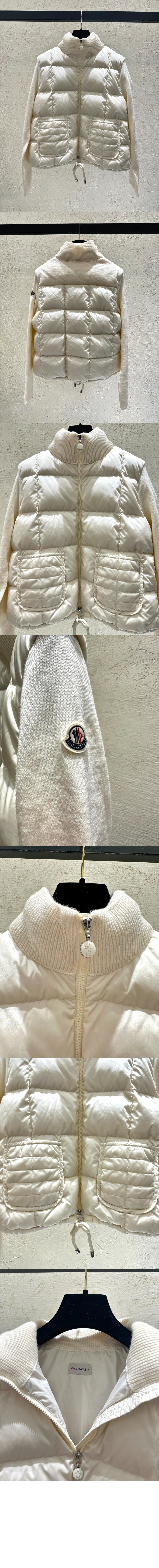 패딩 울 집업 카디건 > Coat - 코트