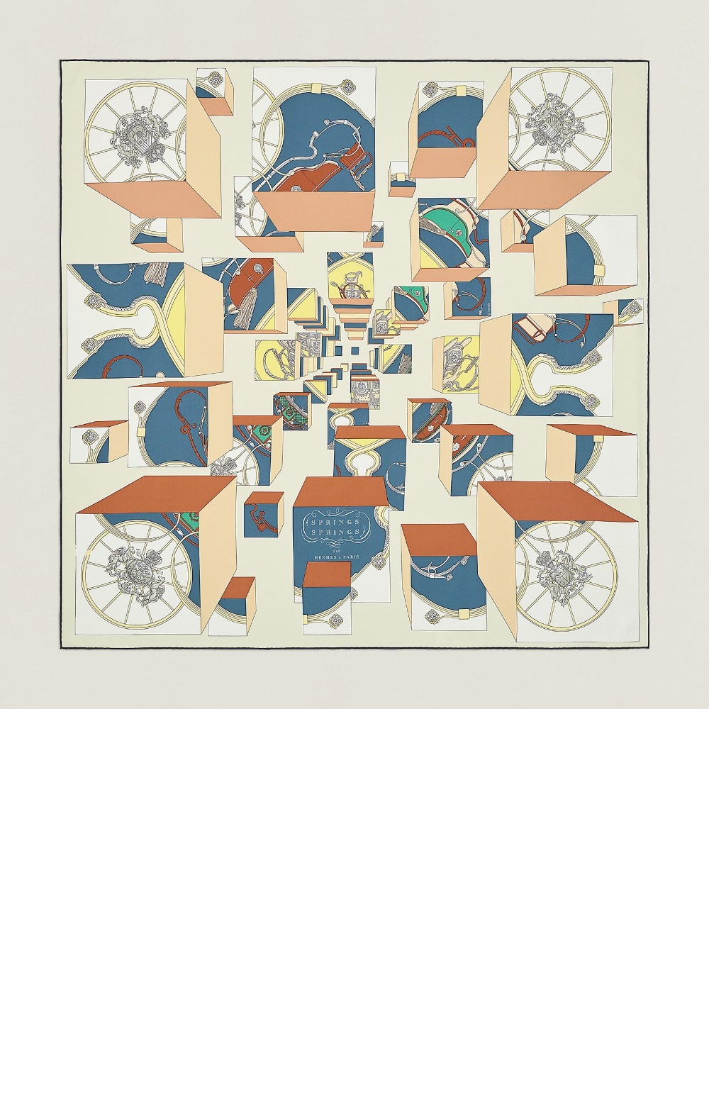 Jumping Spring 스카프 90 > 에르메스