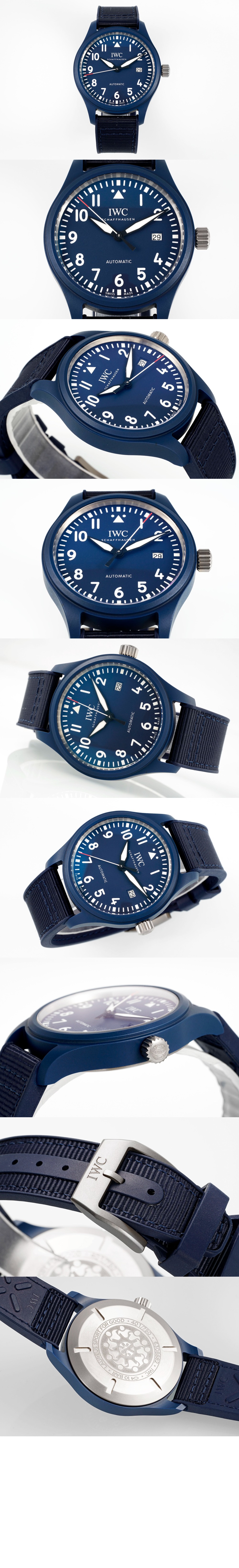 파일럿 워치 오토매틱 탑건 41 IW328101 > Pilot's Watches - 파일럿 워치