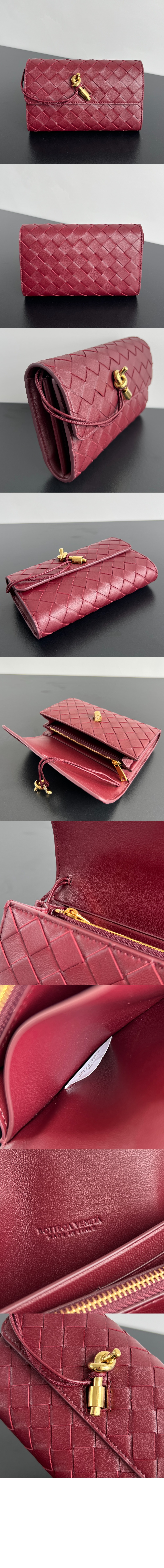 라지 안디아모 플랩 지갑 741504 > Andiamo - 안디아모