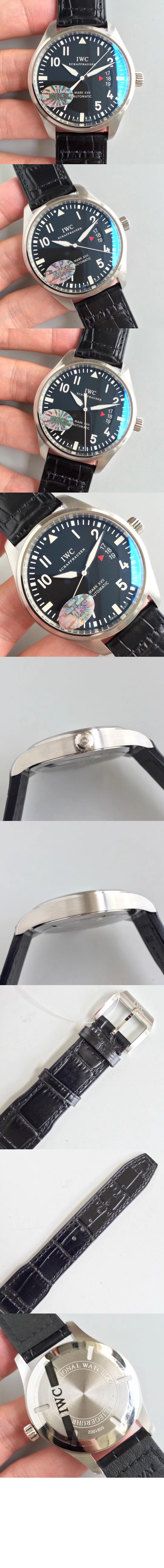 마크 17 에비에이터 손목시계 41 IW326501 > Pilot's Watches - 파일럿 워치