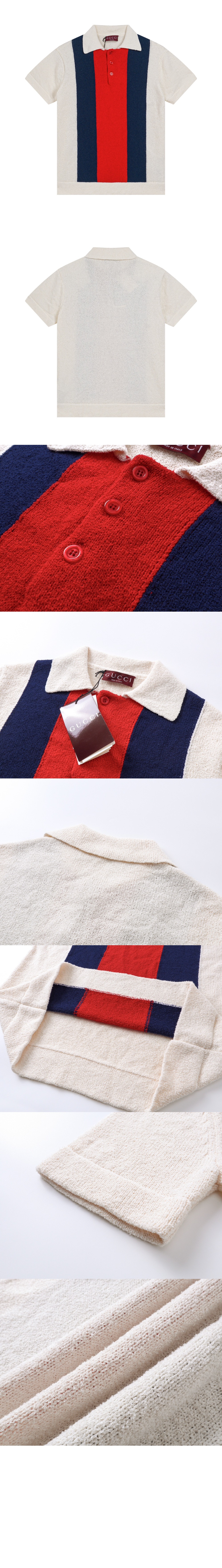 코튼 블렌드 테리 니트 폴로 셔츠 > Etc - 기타제품