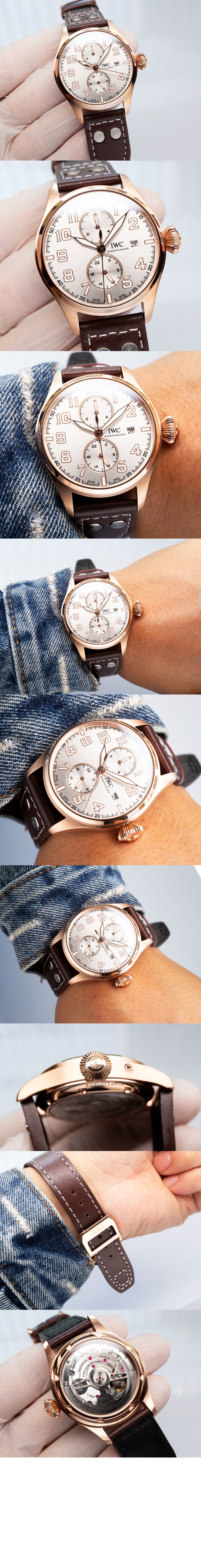 파일럿 워치 모노푸셔 에디션 46 IW515204 > Pilot's Watches - 파일럿 워치