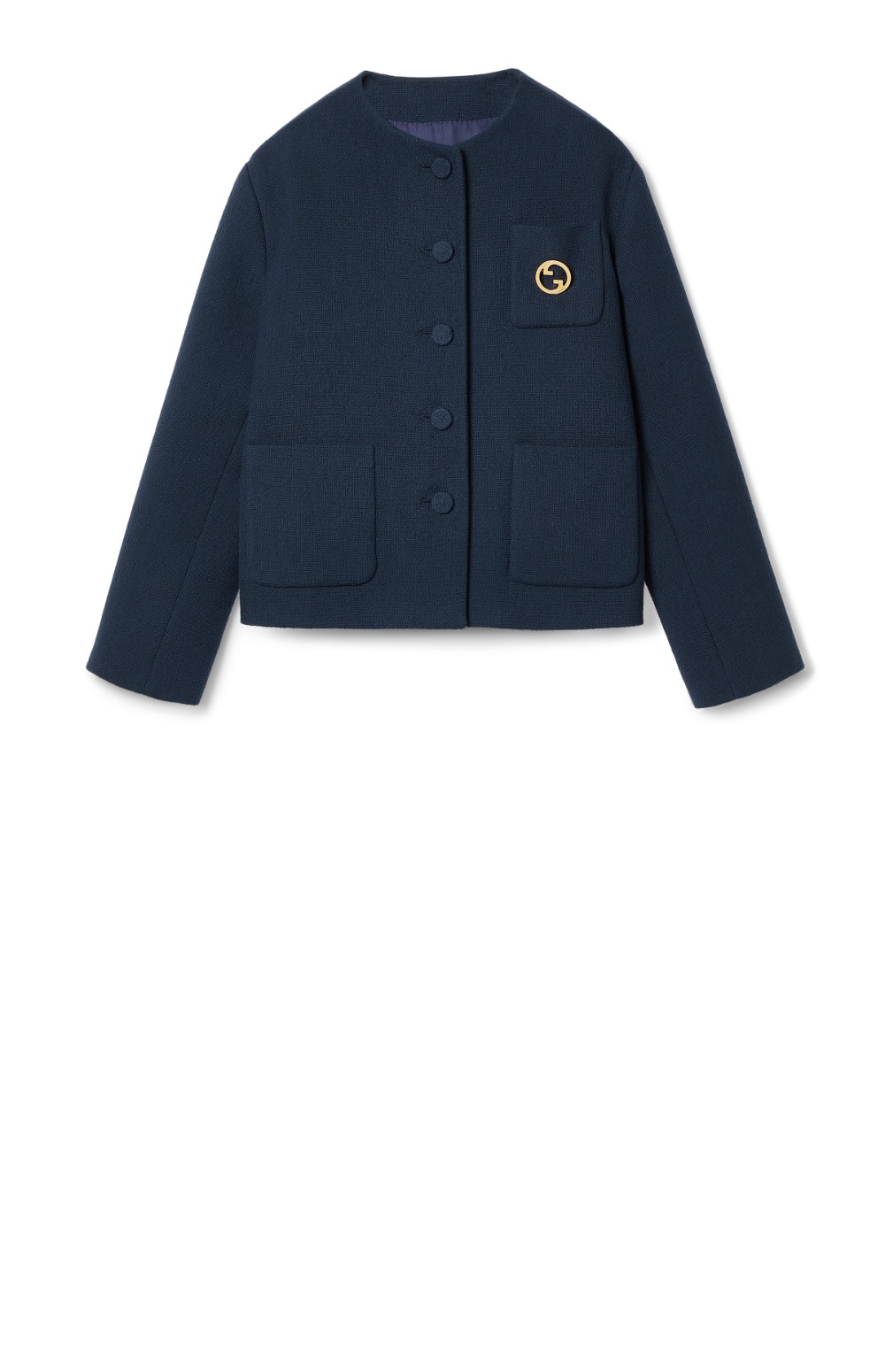 브로치 디테일의 코튼 트위드 재킷 > Etc - 기타제품