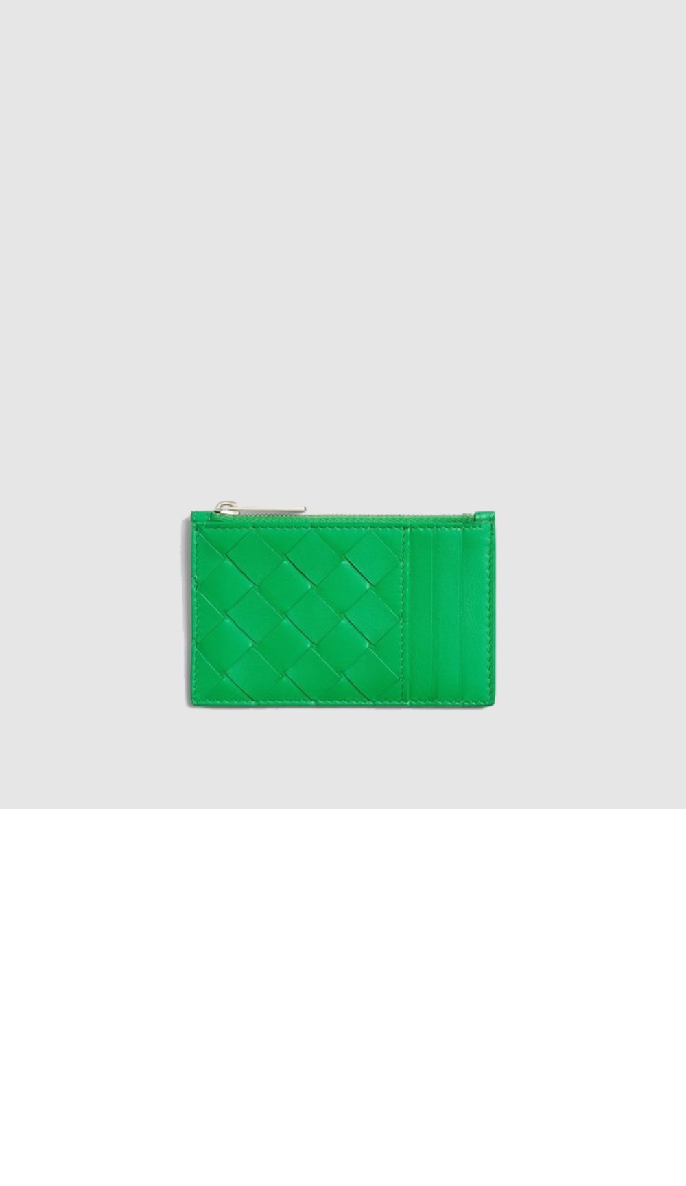 인트레치아토 지퍼 카드 케이스 755985 > Intrecciato Card Case - 인트레치아토 카드지갑