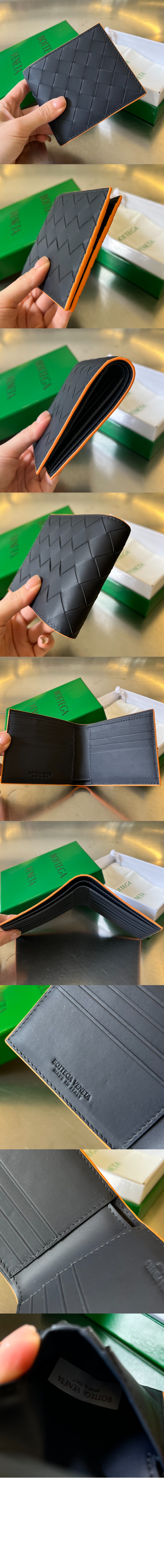 인트레치아토 폴더형 지갑 743211 > Intrecciato Card Case - 인트레치아토 카드지갑