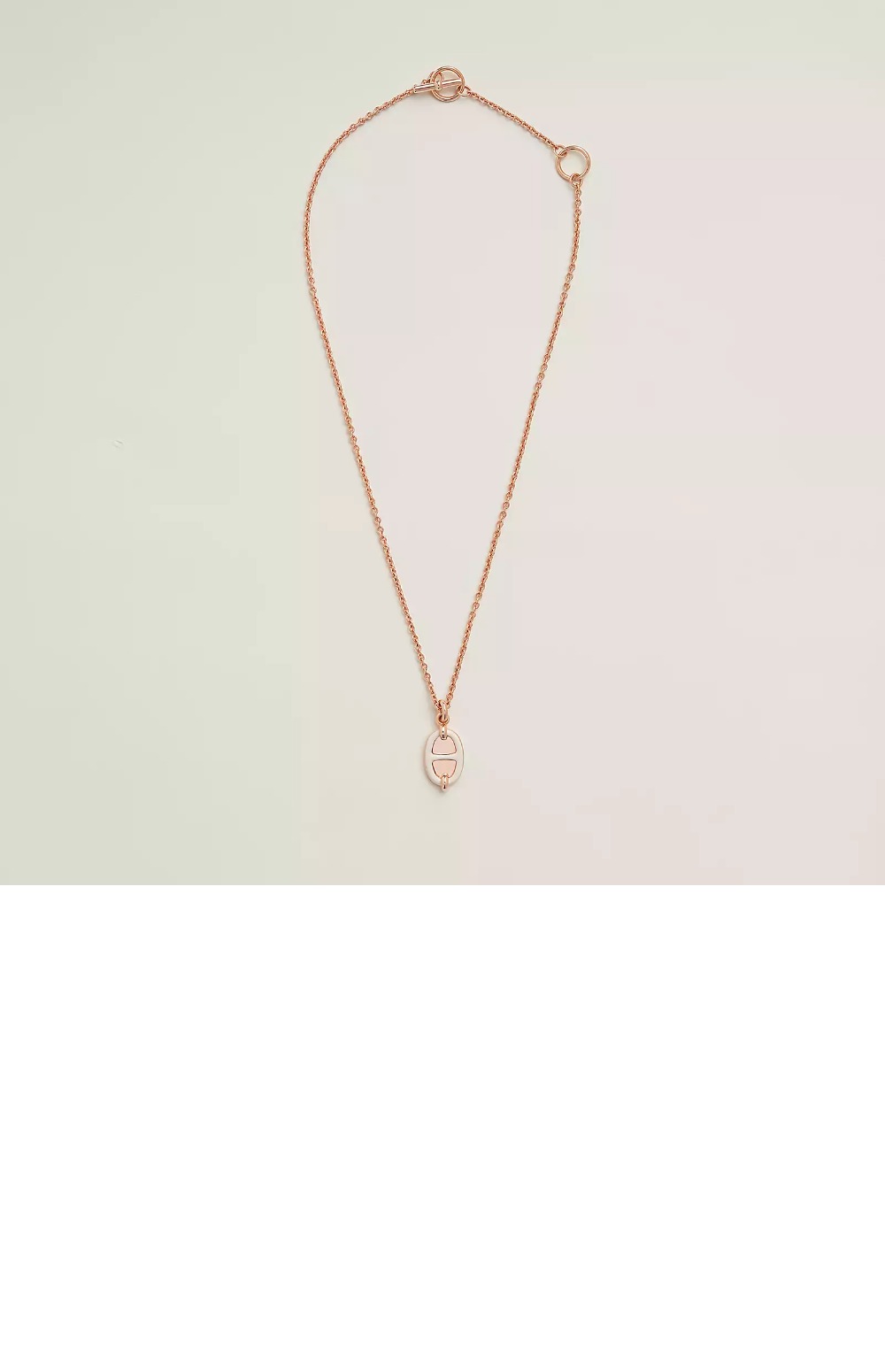 mini-maillon 목걸이 > 에르메스