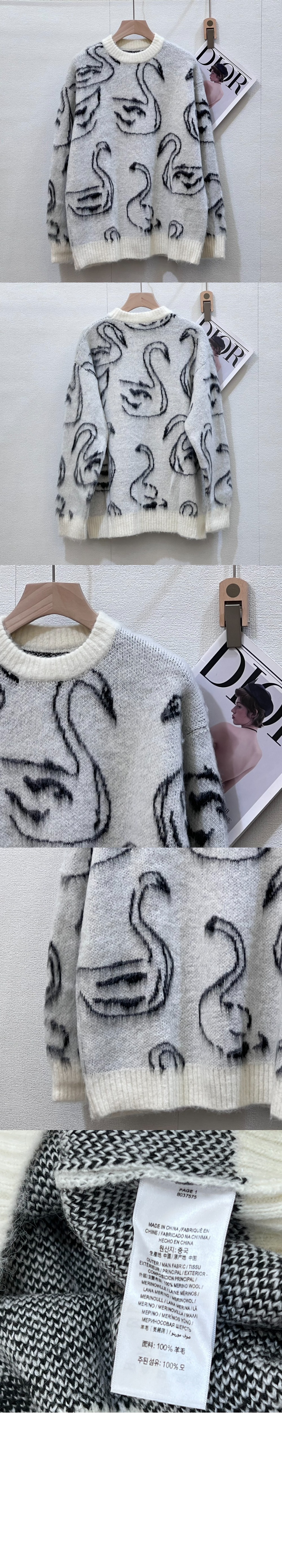 프린트 니트 톱 > Etc - 기타제품