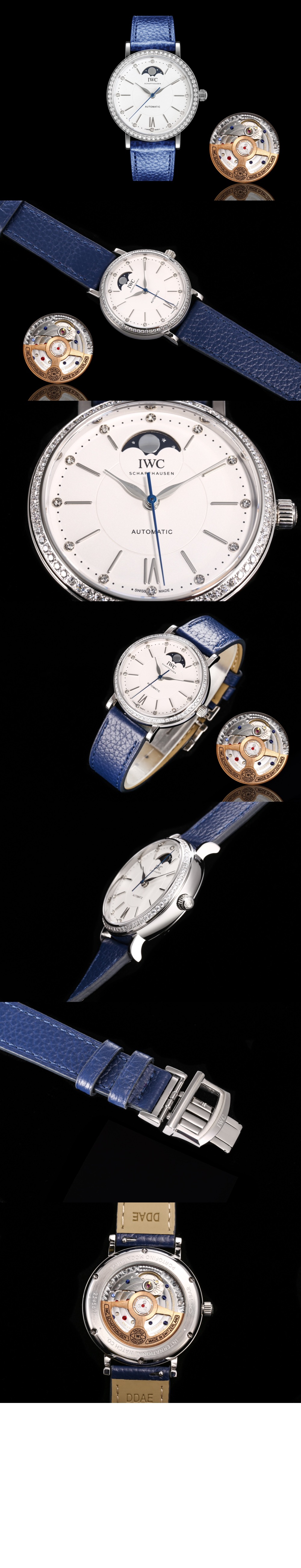 포르토피노 오토매틱 문 페이즈 37 IW659601 > Portofino - 포르토피노