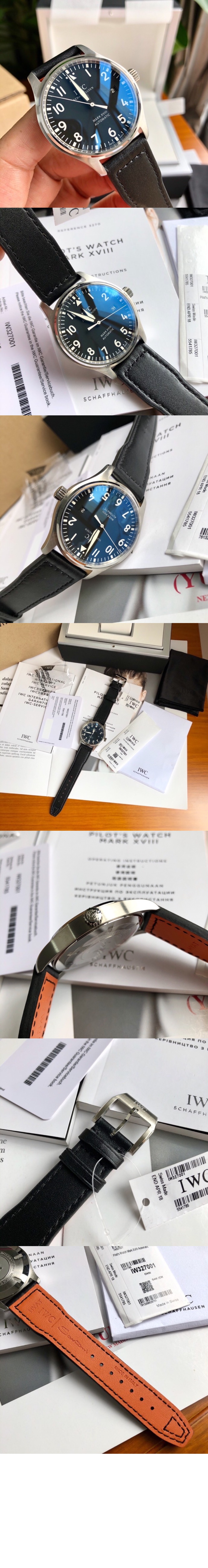 파일럿 워치 마크 XVIII 헤리티지 40 IW327001 > Pilot's Watches - 파일럿 워치