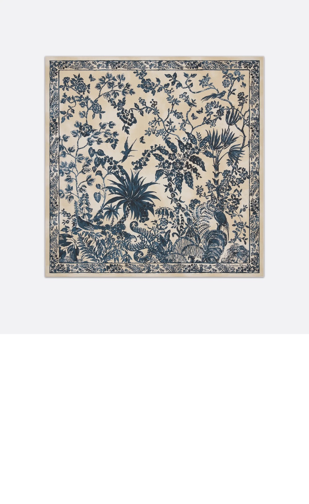 Idylle 90 스퀘어 스카프 44IDY > 디올