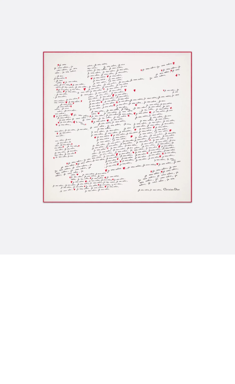 90 스퀘어 스카프  45ADO > 디올