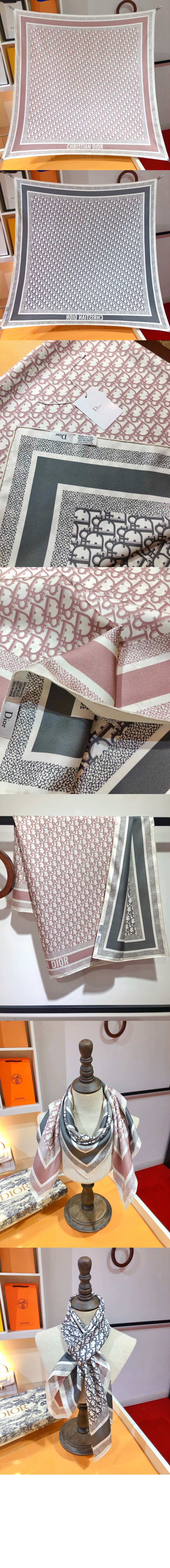 Oblique 90 스퀘어 스카프 15DOB > 디올