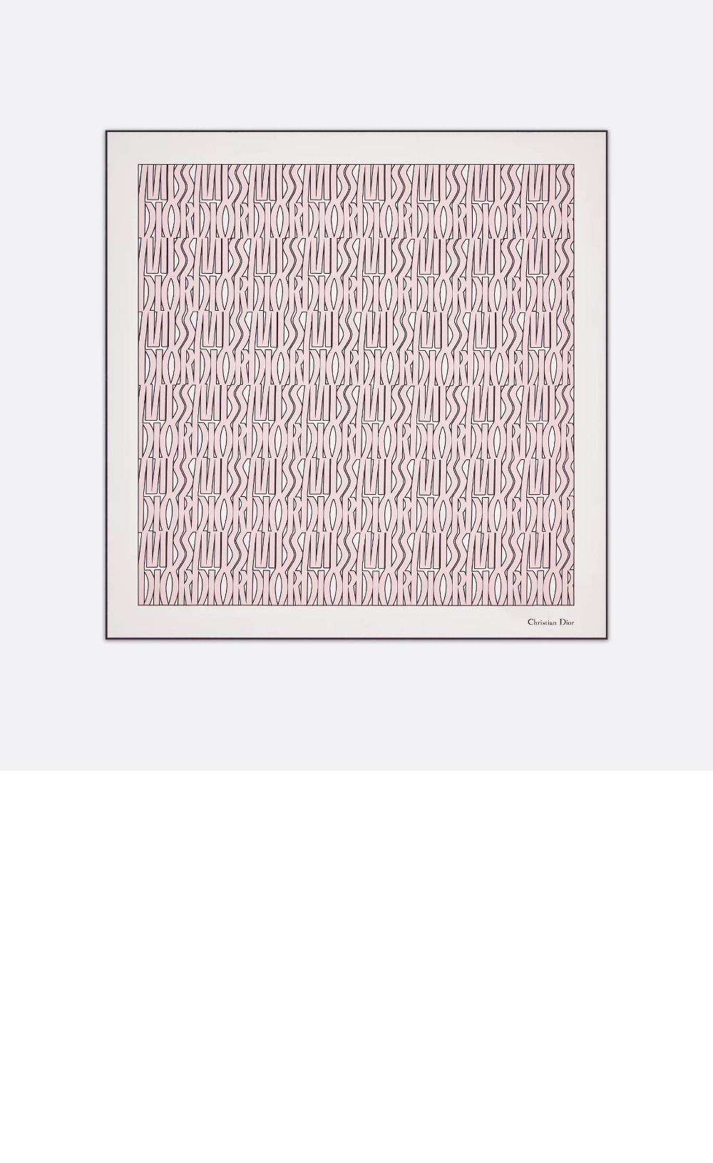 Allover 90 스퀘어 스카프 45MID > 디올