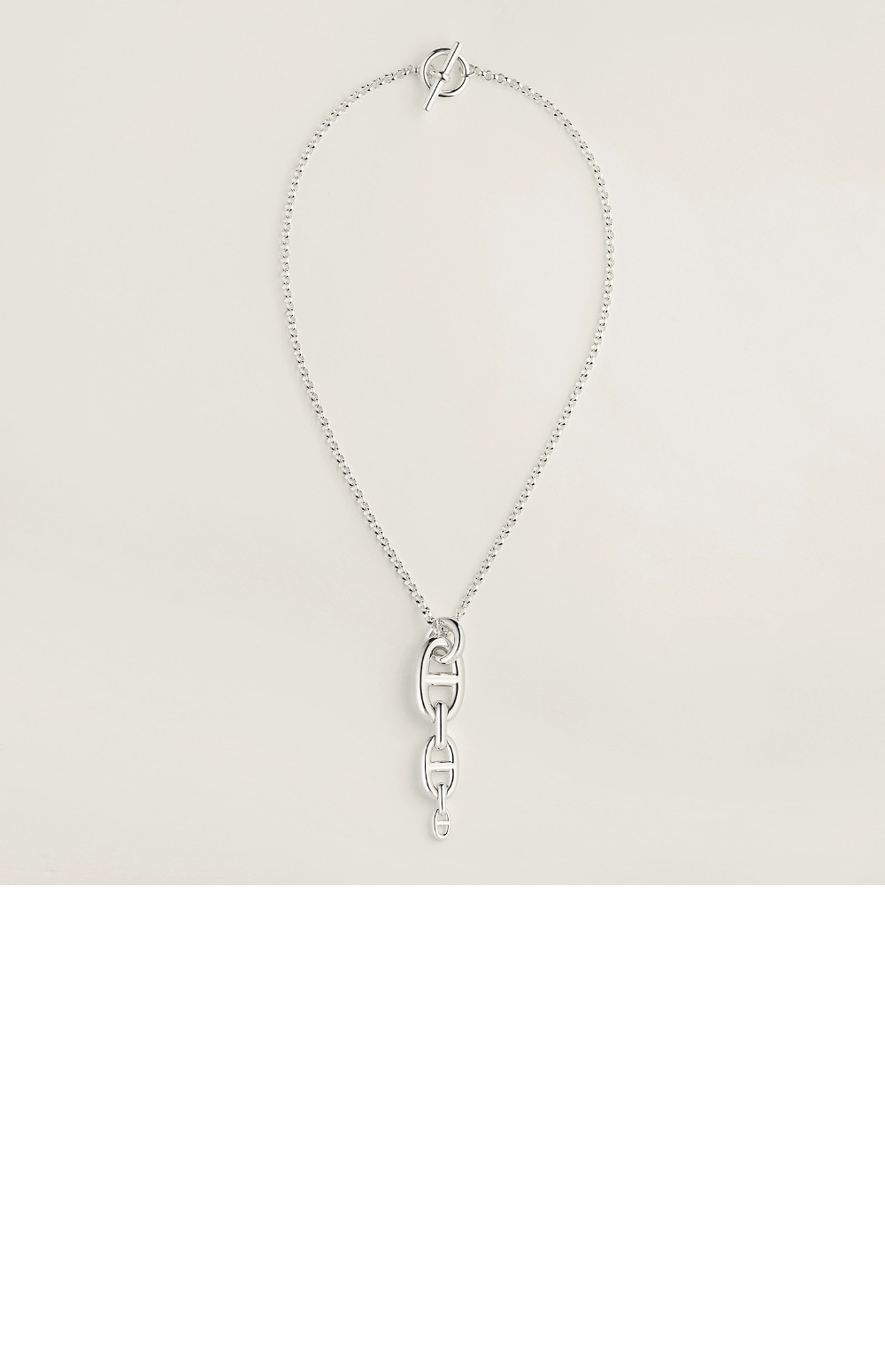Chaine d ancre Enchainee 목걸이 > 에르메스