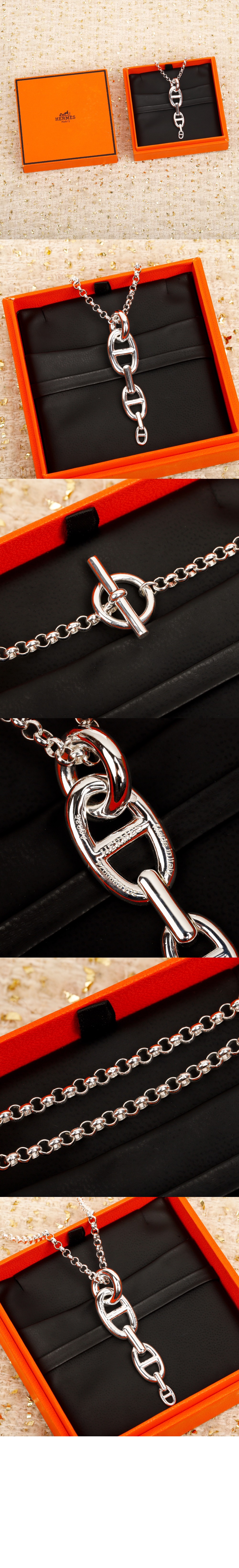 Chaine d ancre Enchainee 목걸이 > 에르메스