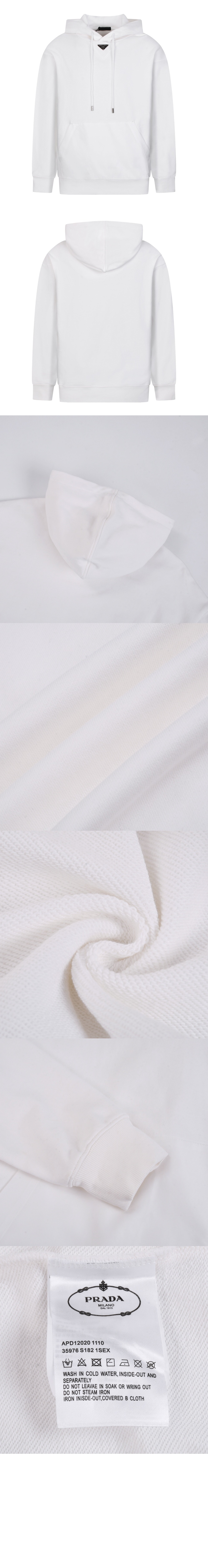 플라워 코튼 톱 > 프라다