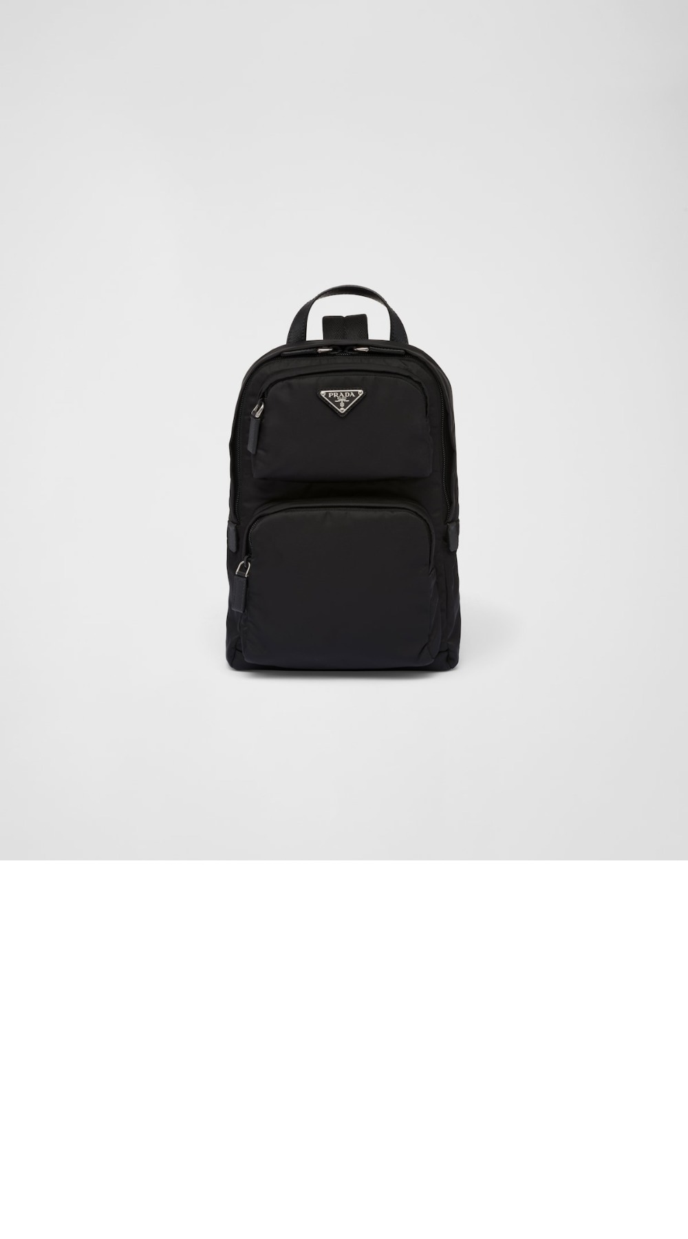 리나일론 및 사피아노 가죽 백팩 2VZ105 > Re-Nylon - 레나일론