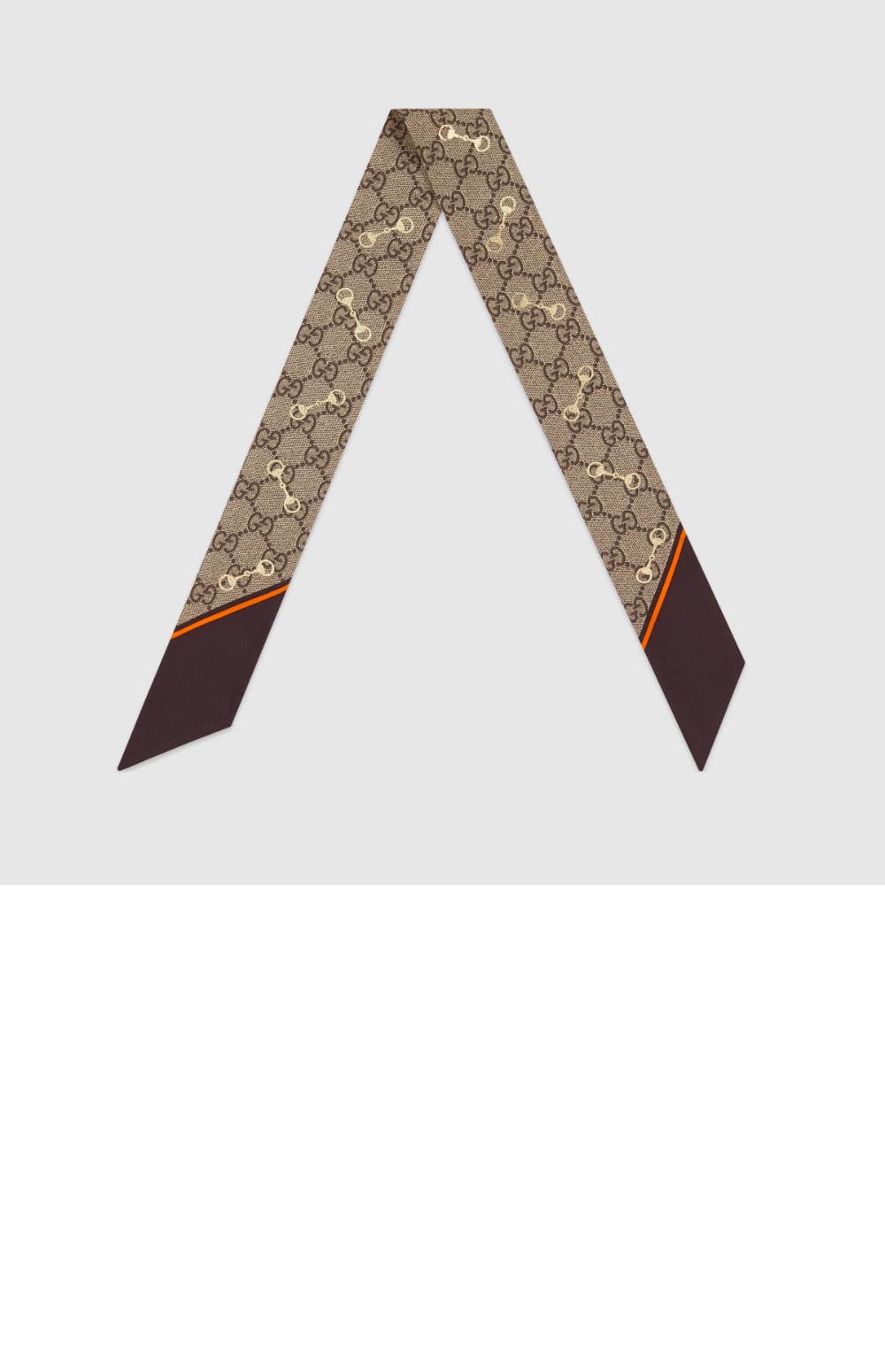 GG 프린트 홀스빗 실크 넥 보우 6637193 > Etc - 기타제품