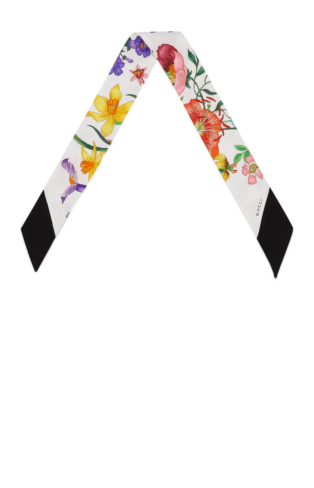 실크 트윌 플로라 프린트 넥 보우  406206 > Etc - 기타제품