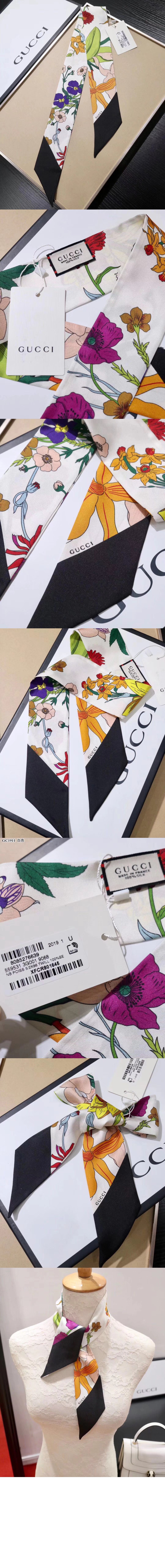 실크 트윌 플로라 프린트 넥 보우  406206 > Etc - 기타제품