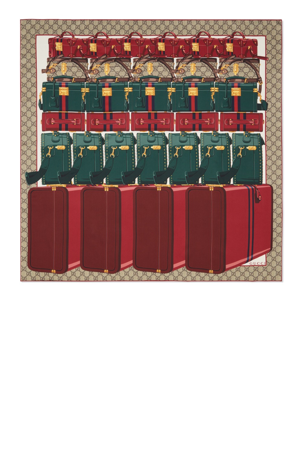 GG 발리제리아 프린트 실크 까레 ‎783164 > Etc - 기타제품