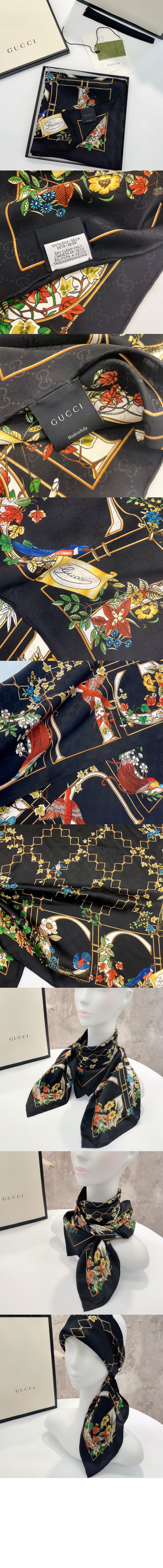 GG 홀스빗 실크 스카프 777353 > Etc - 기타제품