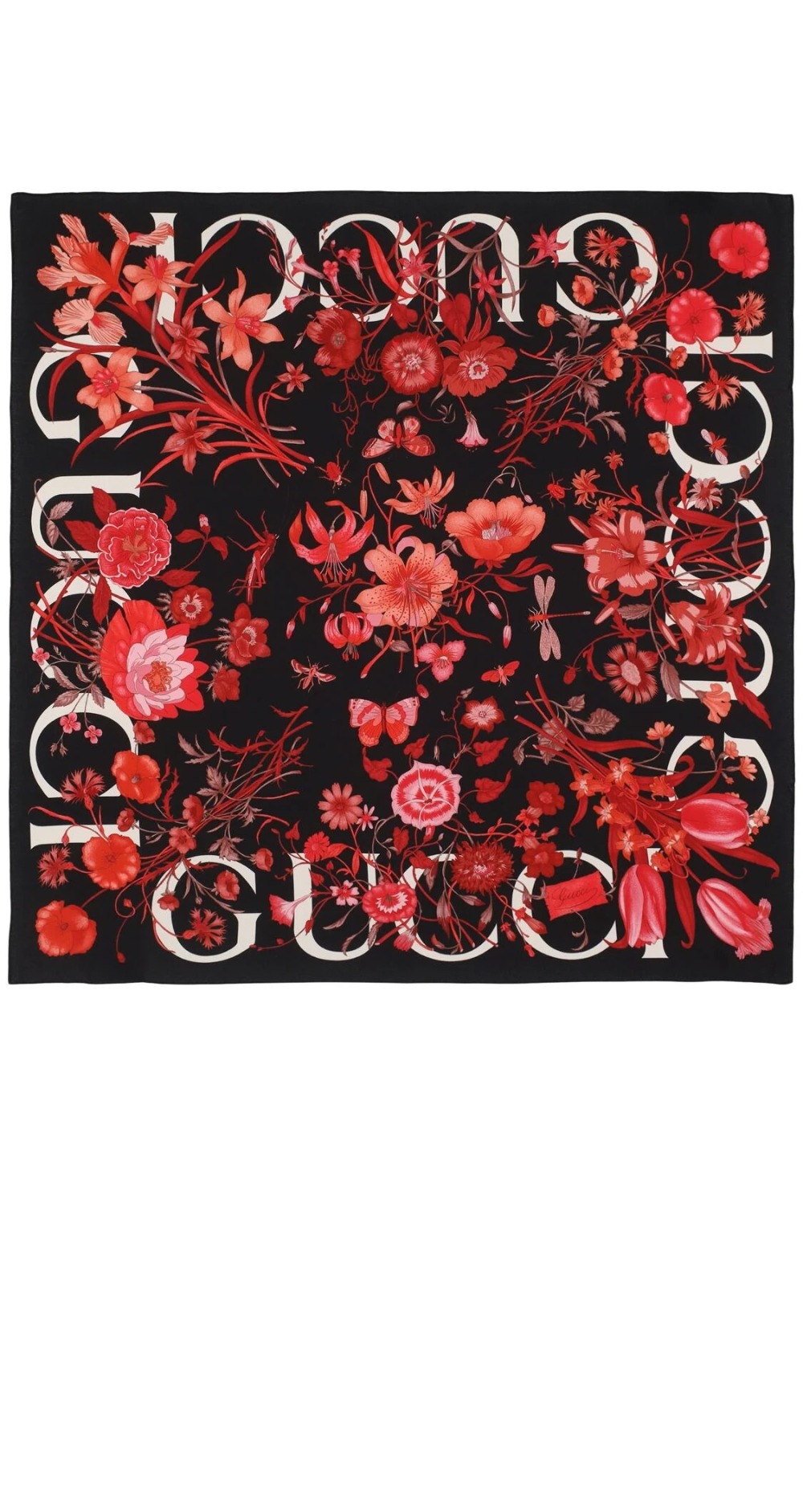 플로라 프린트 실크 까레 > Etc - 기타제품