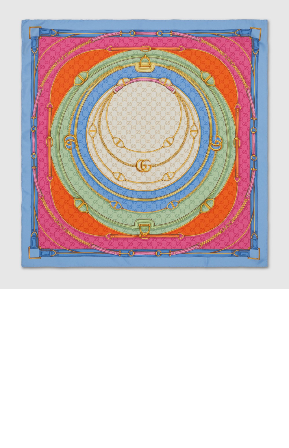 GG 벨트 프린트 실크 스카프  788599 > Etc - 기타제품