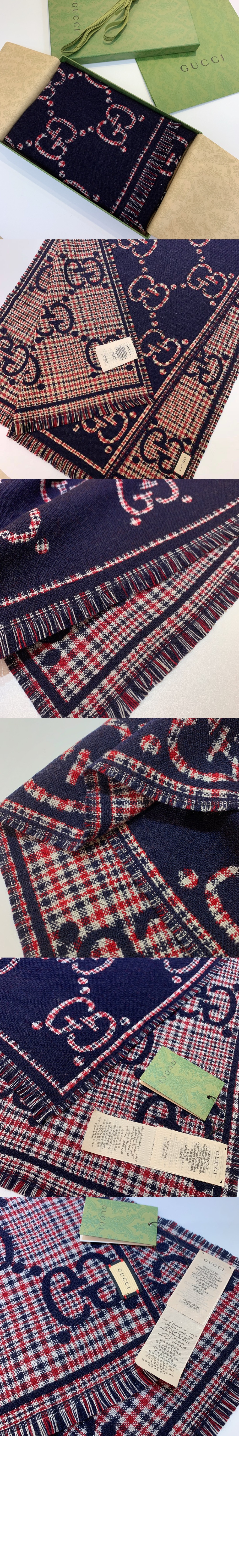 GG 울 스카프 660025 > 남자