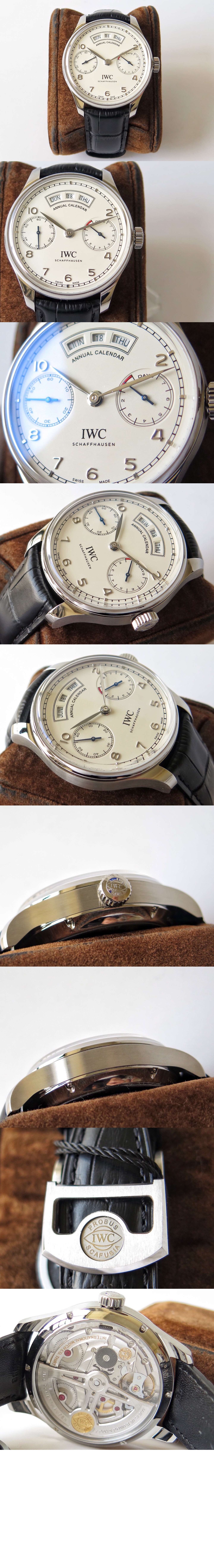 포르투기저 애뉴얼 캘린더 44.2 IW503501 > Portugieser - 포르투기저