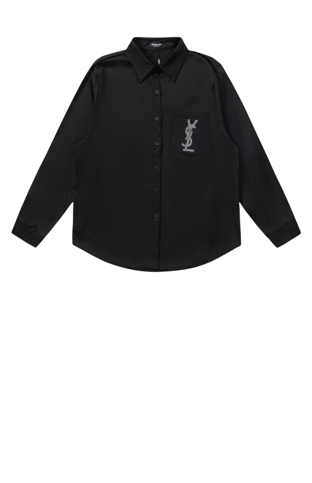 코튼 포플린 소재의 셔츠 > 생로랑