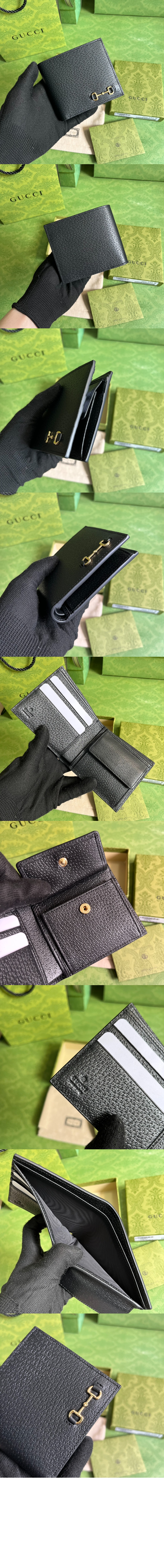 금장 홀스빗 코인 반지갑 700464 > Horsebit 1955 - 홀스빗 1955