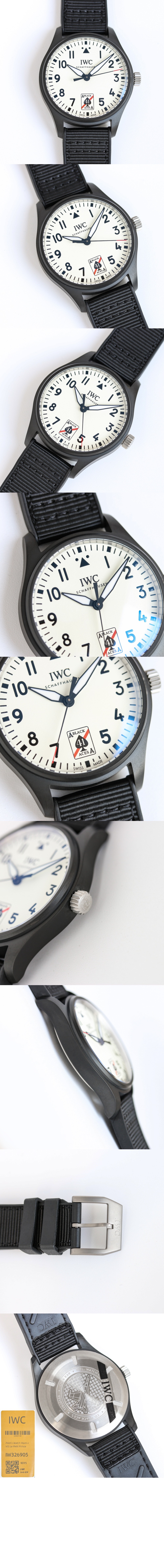 파일럿 워치 오토매틱 탑건 41 IW326906 > Pilot's Watches - 파일럿 워치