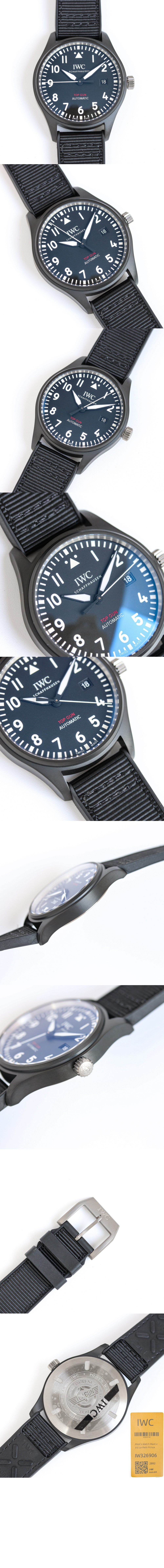 파일럿 워치 오토매틱 탑건 41 IW326906 > Pilot's Watches - 파일럿 워치