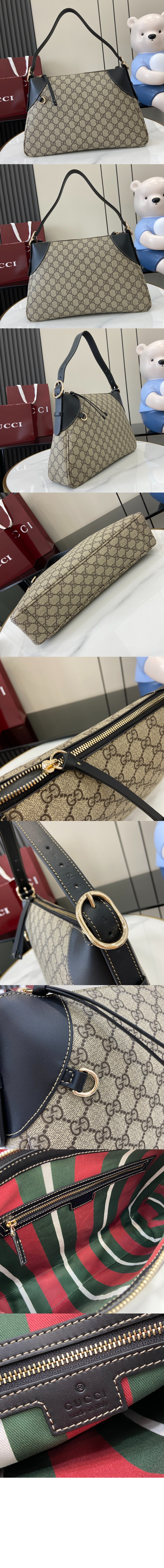 GG 엠블럼 미디엄 숄더백 815217 > GG Emblem - GG 엠블럼